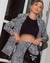 BLAZER PIED POULE STYLISH UNICA - comprar online