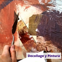DECOLLAGE Y PINTURA Workshop - comprar online