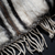 Manta de lana de llama cardada a rayas - tienda online