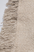 PiÈ de cama de lana natural con flecos en internet