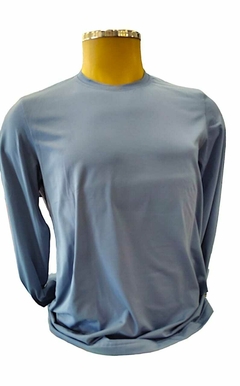 Camiseta Masculina ML básica térmica Ref: MM145/21-UNI - loja online