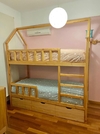 Cama Casita doble con Cajones