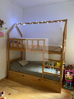 Imagen de Cama Casita doble con Carrocama