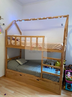 Cama Casita doble con Carrocama - tienda online