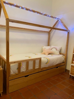 Cama Casita Simple con Carrocama Paraíso