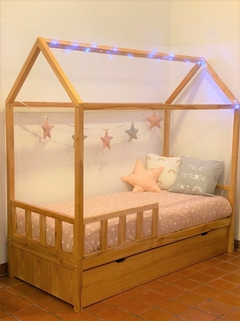 Cama Casita Simple con Carrocama Paraíso - comprar online