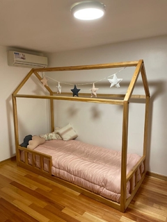 Cama Casita Simple al Piso