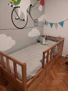 Cama Simple con Cajones - Cocomueblesinfantiles | Muebles & Decokids