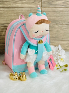 mochila infantil bonecos - loja online