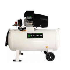 Compresor De Aire 3 Hp 100 Litros 220 V Bicilindrico Salkor - comprar online