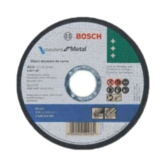 Disco Corte x 10 UNID. Bosch Metal 115 x 1 x 22.23mm