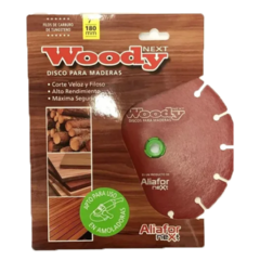 Disco Corte 9" 230mm Aliafor Woody Madera