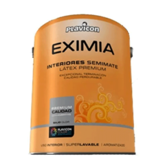 Pintura Eximia x 4 Lts Interior Satinado Blanco Plavicon - comprar online