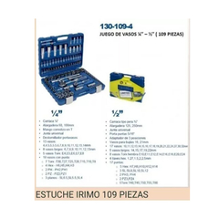Juego de tubos Irimo 109 pcs Limited Edition en internet