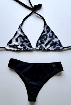 Bikini Print negra - comprar online