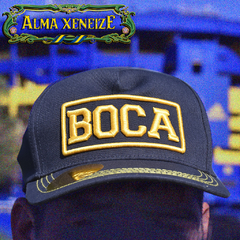 Gorra "BOCA" AZUL OSCURO en internet