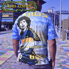 "Boca clásica" Remera Homenaje Diego Maradona en internet