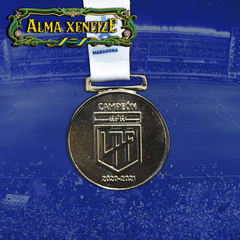 Medalla dorada Copa Maradona. en internet