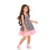 VESTIDO INFANTIL EM BALLY NEON