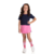 CONJUNTO INFANTIL CROPPED GLITTER E SHORTS SAIA MOLETINHOSTRIPPED