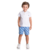 CONJUNTO INFANTIL RANDA MUNDU CAMISETA MM E BERMUDA VERSALES