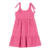 VESTIDO INFANTIL AIR FLOW JACQUARD SUMMER ROSA