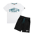 CONJUNTO JUVENIL BGR CAMISETA MM BRANCA E BERMUDA MOLETINHO TENNIS - comprar online