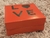 CAJA PARA BOMBON CALADA LOVE ROJA 12x12 - comprar online