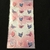 STICKERS EN PLANCHA MARIPOSAS FONDO ROSA X 18 STICKERS