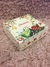 CAJA MULTIUSO SIN VISOR ESTAMPADO NAVIDEÑO 18x18x6,5cm