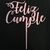 TOPPER "FELIZ CUMPLE" CURSIVA 14,5x18 - comprar online