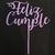 TOPPER "FELIZ CUMPLE" CURSIVA 14,5x18 - tienda online