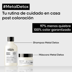 Serie Expert Metal Detox. Shampoo crema limpiadora anti-metal. Consultar Stock en internet