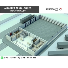Alquiler Inmobiliario - Galpones industriales - sagripanti