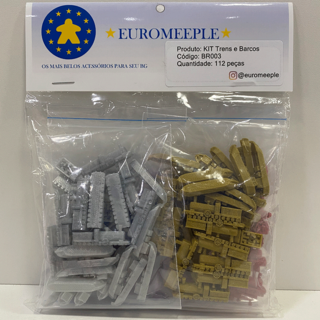 Kit de Tokens 3D Brass - Euromeeple