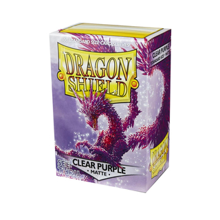 Dragon Shield: Matte - Clear Purple