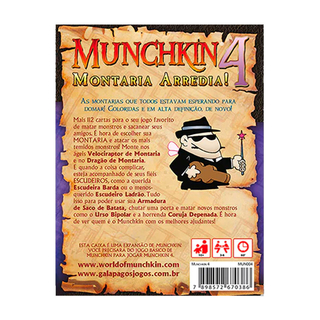 Munchkin 4 - Montaria Arredia - Expansão