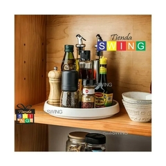 Bandeja Giratoria 25cm, Plato Organizador Cocina / Baño / - comprar online