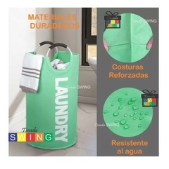 Cesto Para Ropa Canasto Laundry Con Manijas De Aluminio en internet