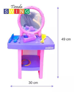 Tocador De Juguete Set De Belleza Infantil Dibu Toys en internet