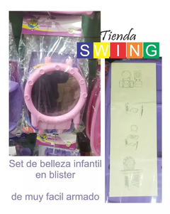 Tocador De Juguete Set De Belleza Infantil Dibu Toys - tienda online