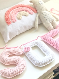 Guirnalda Nombre crochet - Be Kids