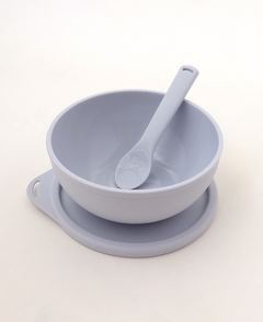 Bowl con tapa y cuchara de silicona - comprar online