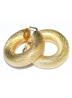 Brinco Argola - Banhado a Ouro 18K