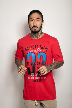 Camiseta LOVE 33 RED - comprar online