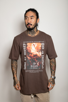 Camiseta GOD IS GOOD DEUM BROWN - comprar online