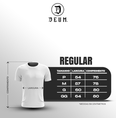 CAMISETA BRANCA BÁSICA TAG DEUM - loja online