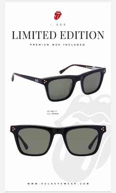 Lentes de sol VULK ROLLING STONES EDICION LIMITADA I SEE C7 en internet