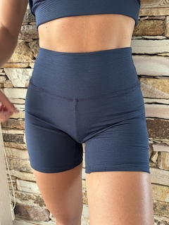 Short Milos azul marino - comprar online