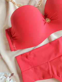 Conjunto Confort com Alça Removível Vermelho - comprar online